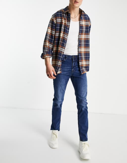 New Look - Jens slim blu medio