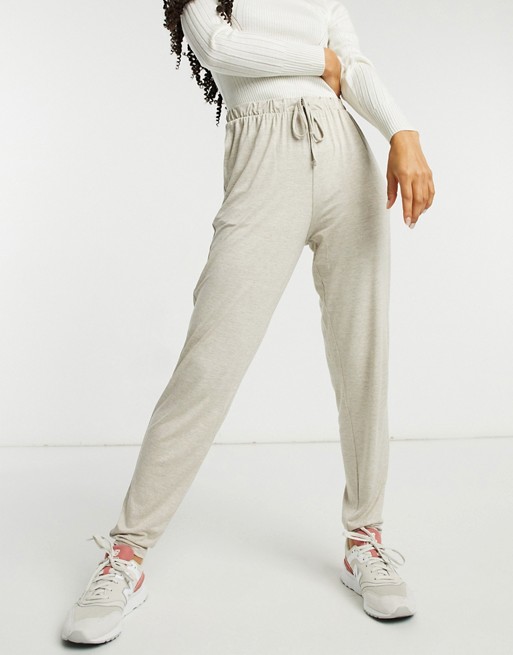New Look cosy lounge jogger in mink