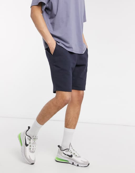 New Look jersey short in navy ASOS
