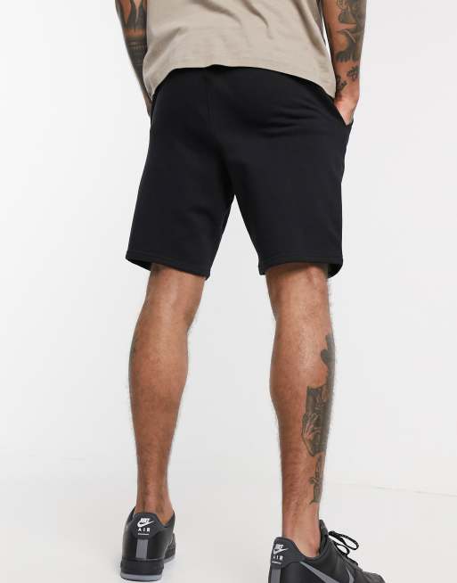 New Look jersey shorts in black, 2 of 4
