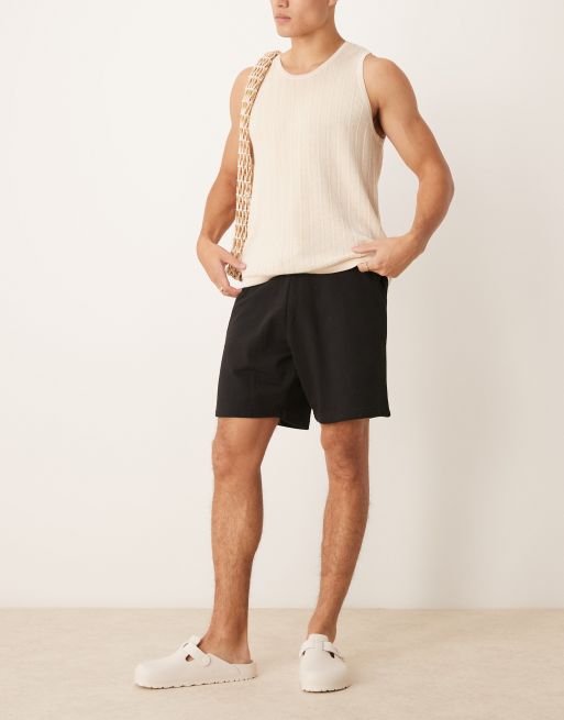 New Look – Jersey-Shorts in Schwarz, 2 von 5