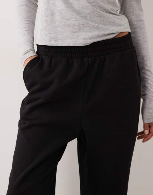 New Look - jogger con vuelta en negro, 3 de 5