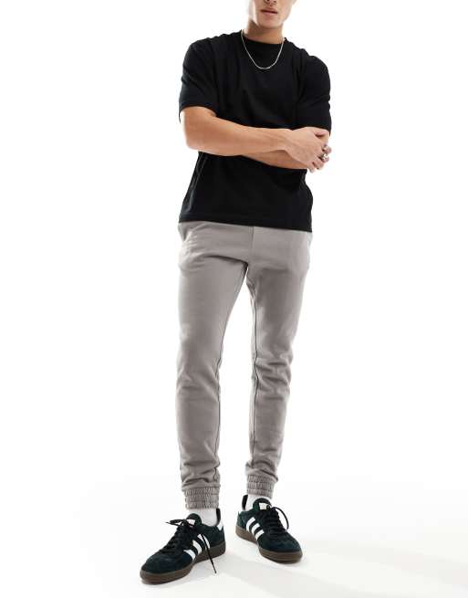 New Look sweatpants in light gray, ASOS