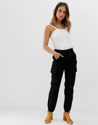 new look cargo joggers