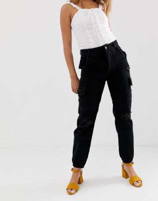 new look cargo joggers