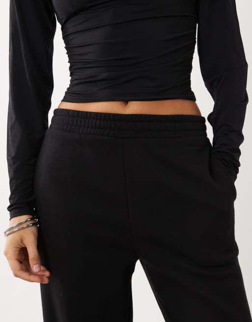 New Look - Joggers a fondo ampio neri, 4 di 5