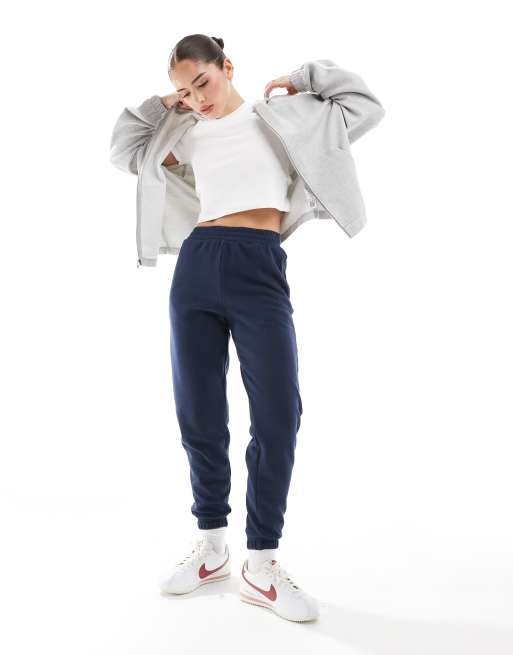 New Look - Joggers blu navy con fondo elasticizzato