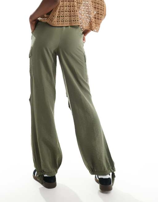 New Look - Joggers cargo kaki, 2 di 5