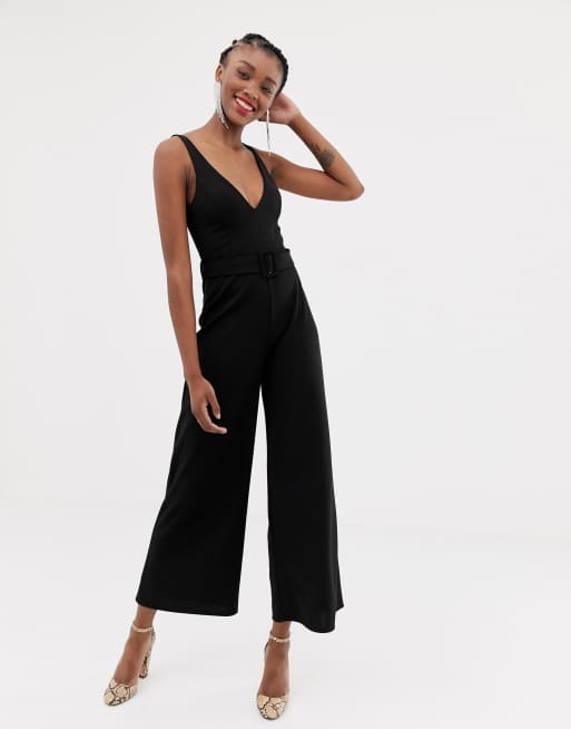 New look hot sale black jumpsuit