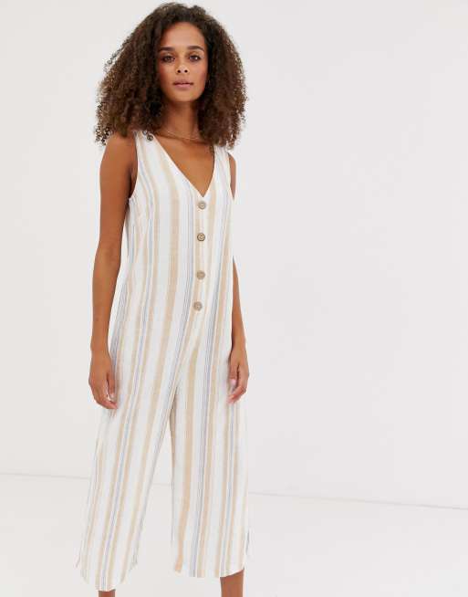 New look linen store jumpsuit