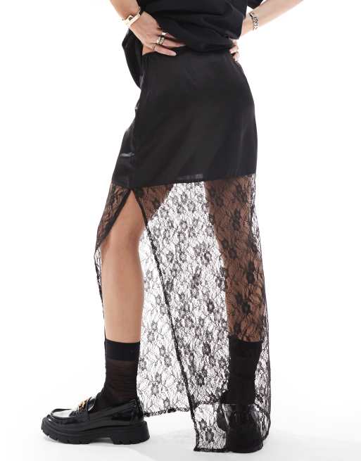 Jupe New Look Taille 44 / XXL Noire - Occasion En Très Bon état