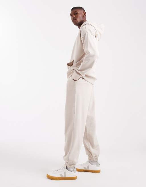 New Look – Kamiennobeżowe joggersy oversize, część zestawu , 3 z 5