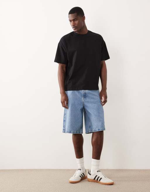 New Look – Kastiges Oversize-T-Shirt in Schwarz, 2 von 5