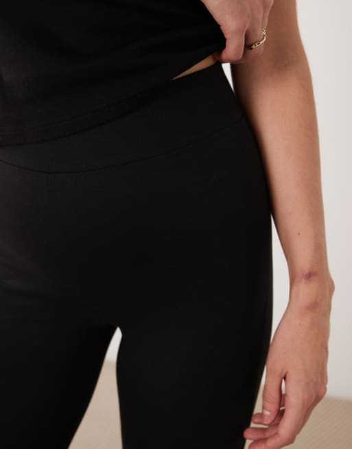 New Look kickflare legging in black, 4 of 5