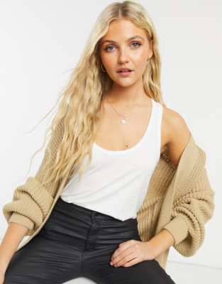 new look balloon sleeve cardigan