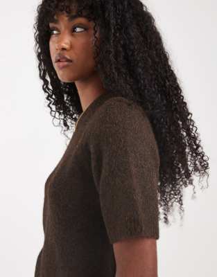 New Look Knit T-shirt In Multi