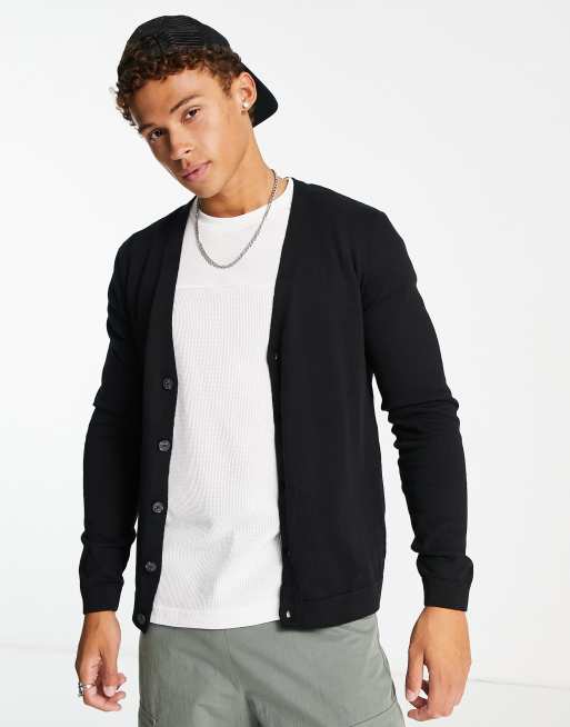 New look black outlet cardigan