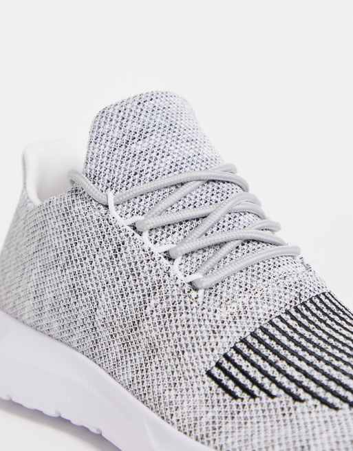 adidas grey knit trainers