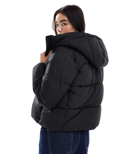 New Look – Kurze Pufferjacke in Schwarz, 4 von 4
