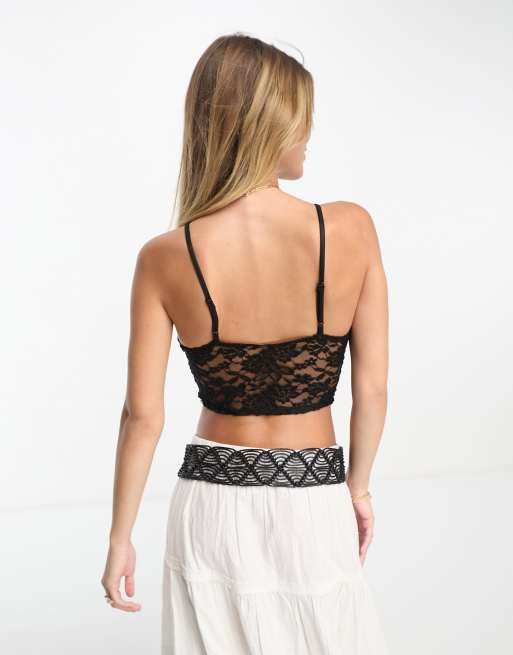 Lace Strappy Bralet