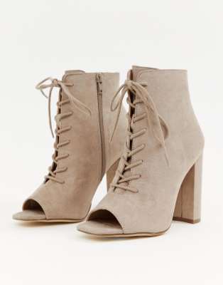 new look beige boots