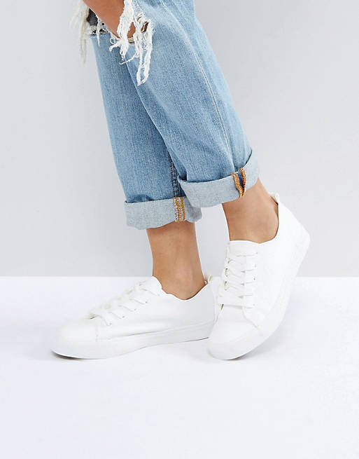 New Look lace up sneaker
