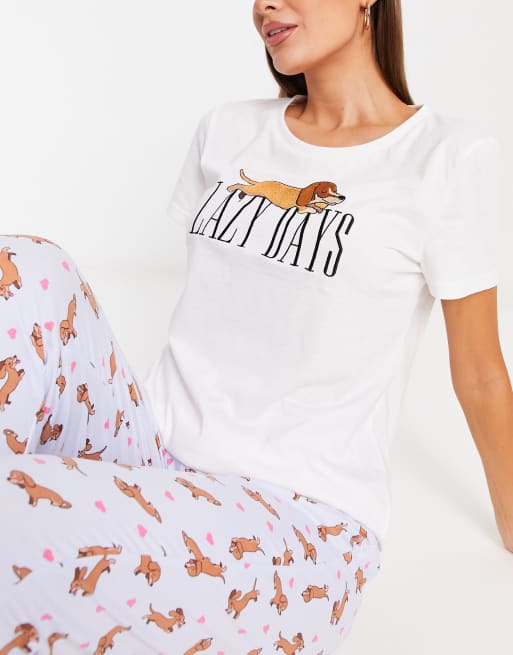 Ladies pyjamas best sale at new look