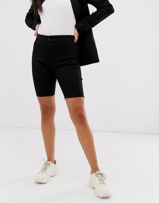 New Look legging shorts in black