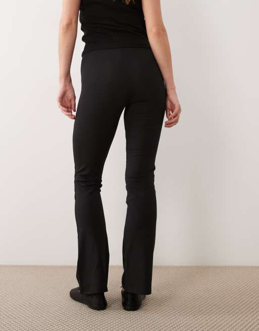 New Look leggings acampanadas negras, 2 de 5