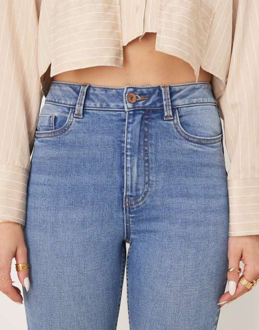 New Look lift and shape Jenna skinny jeans in blue, 5 of 5