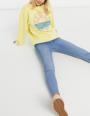 asos light blue jeans