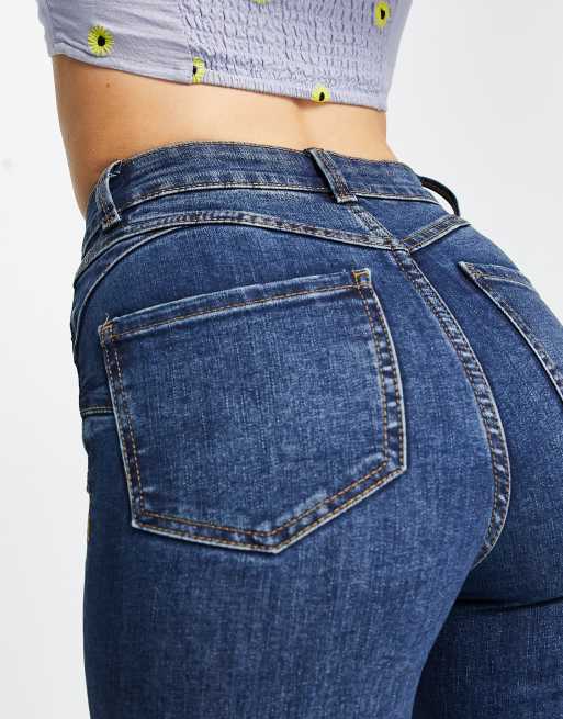 High waisted lift store and shape jeans