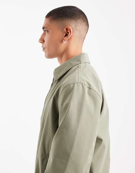 New Look light weight harrington jacket in khaki, 4 of 5