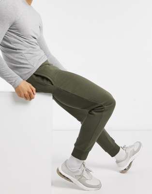 new look khaki joggers