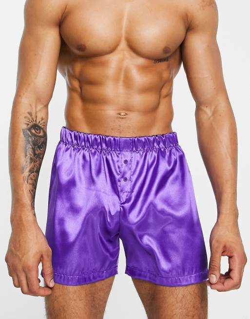 New Look - Lilla boksershorts i satin