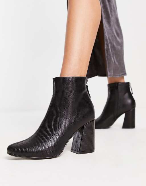 New look hot sale high heel boots