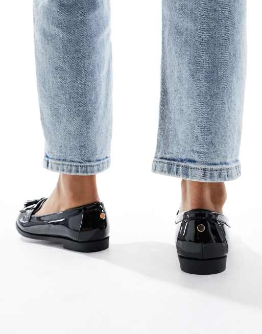 New Look - Loafers met franje in zwart, 3 van 4