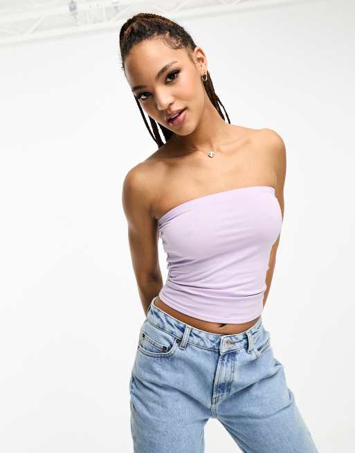 Asos store boob tube