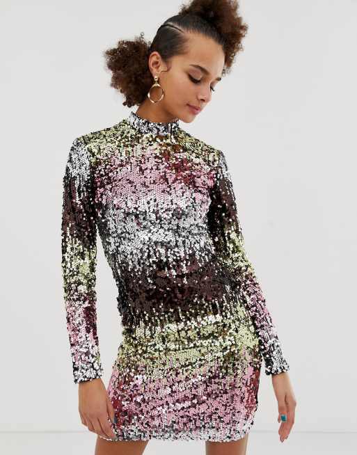 new look sequin dresses