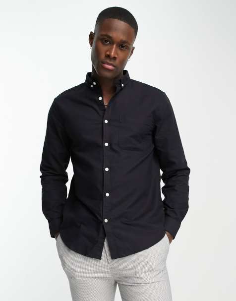 Men's Black Silk Shirt | 1000 Kingdoms