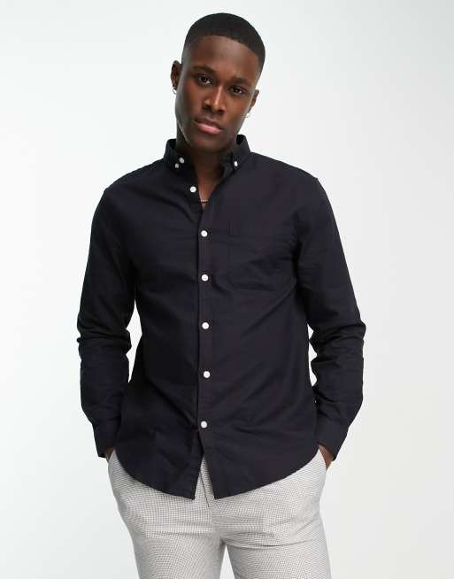 Black Oxford Shirt