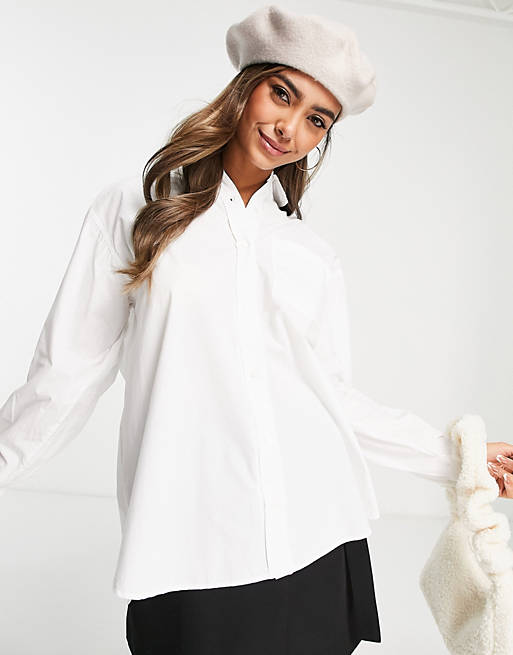  Shirts & Blouses/New Look long sleeve shirt in white 
