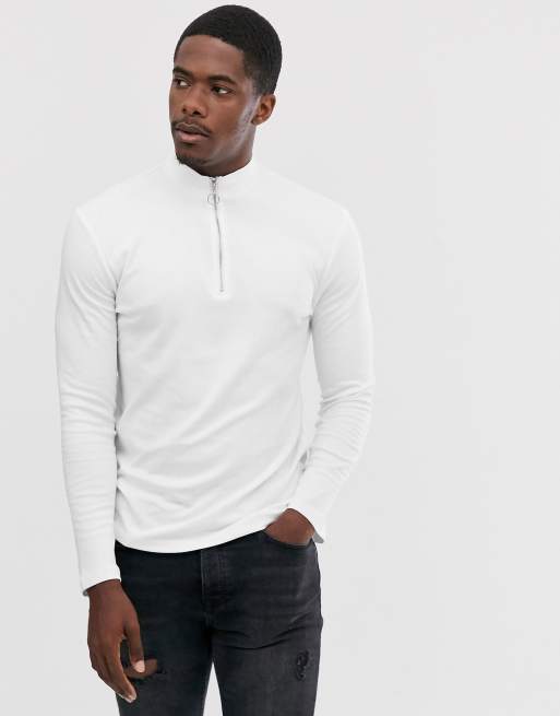 Zip 2024 front turtleneck