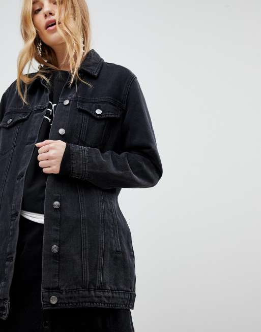 New look outlet longline denim jacket