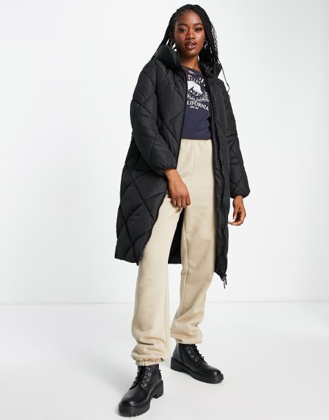 Long puffer coat outlet asos