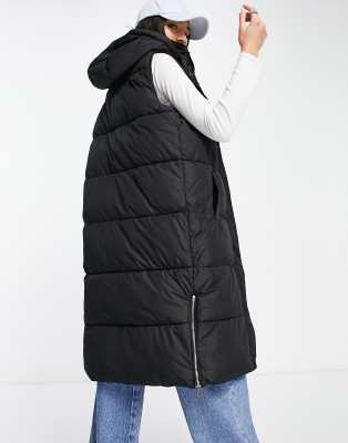 new look longline gilet