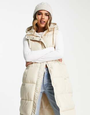 longline gilet womens new look