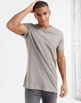 grey longline shirt