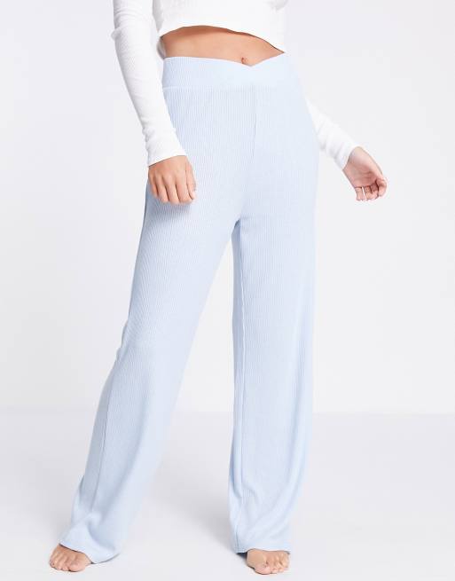 New Look loungewear pants in light blue part of a set