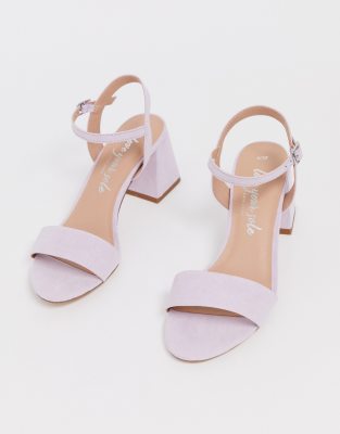 asos low block heel